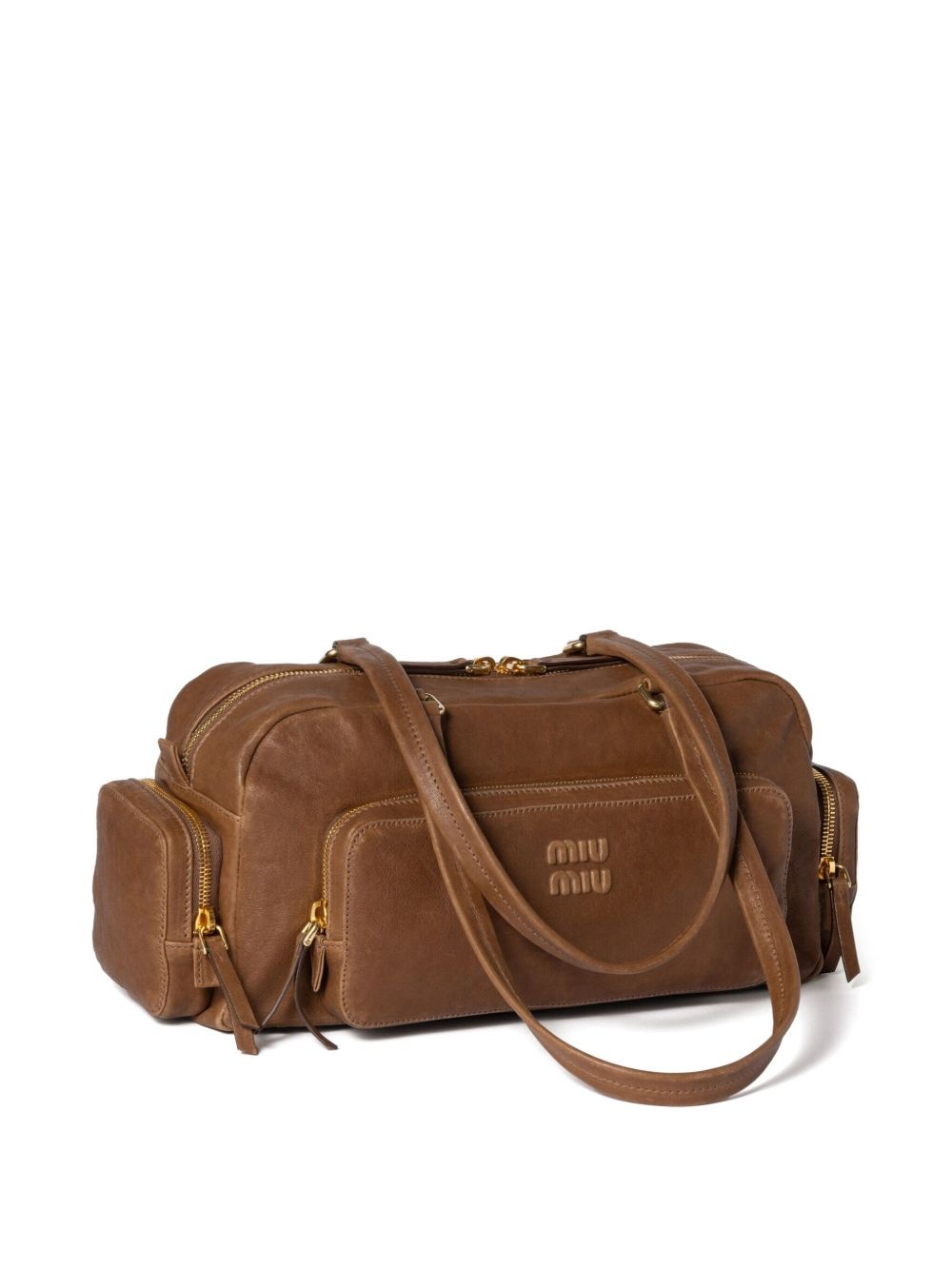 leather tote bag - 3