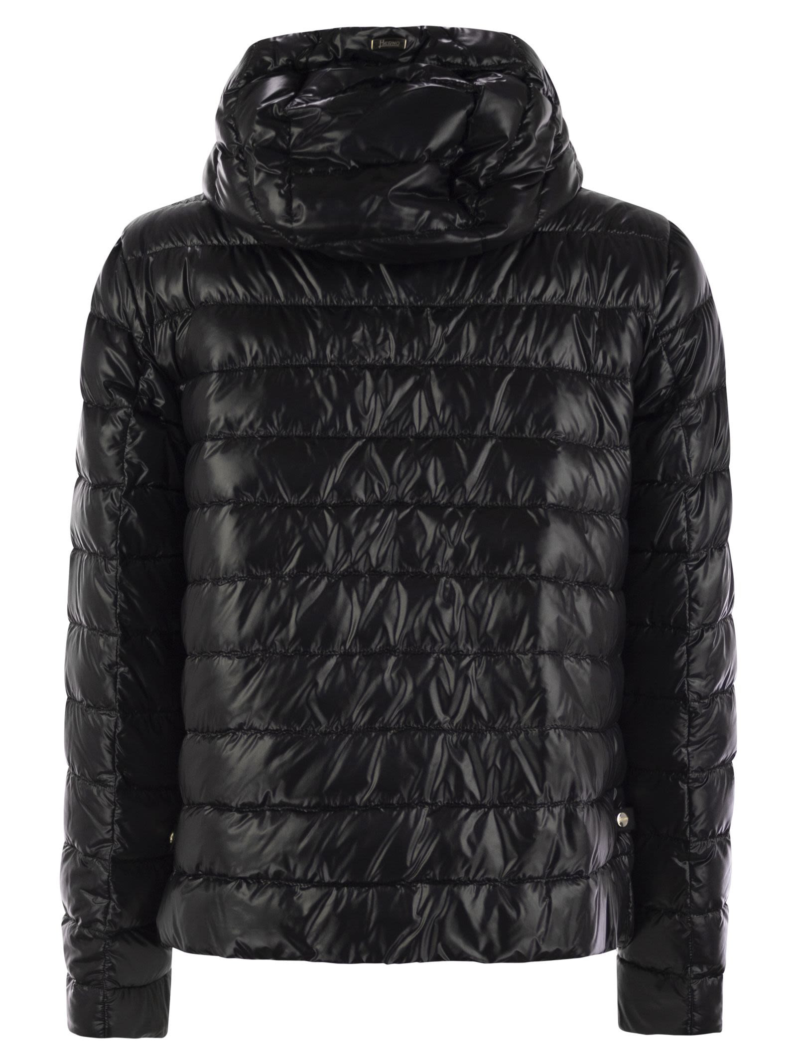 Herno Women Ultralight Nylon Down Jacket - 3