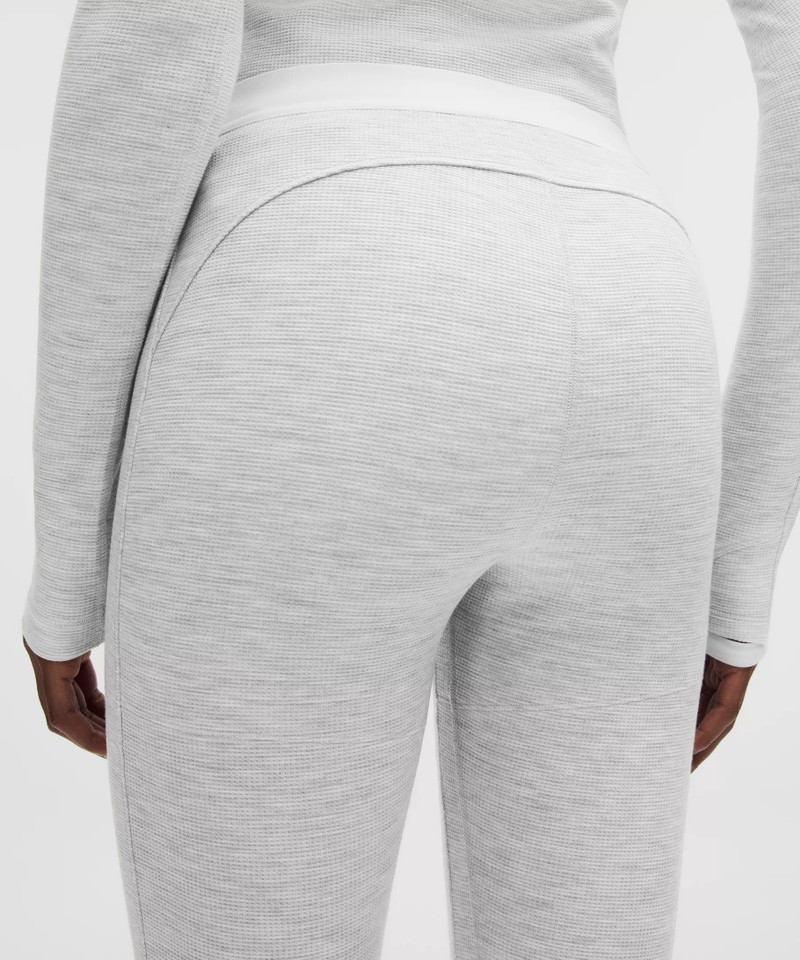 Waffle-Knit High-Rise Base Layer Tight 28" 5
