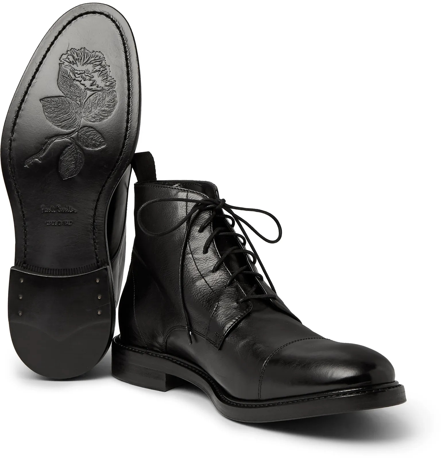 Jarman Cap-Toe Leather Boots - 3