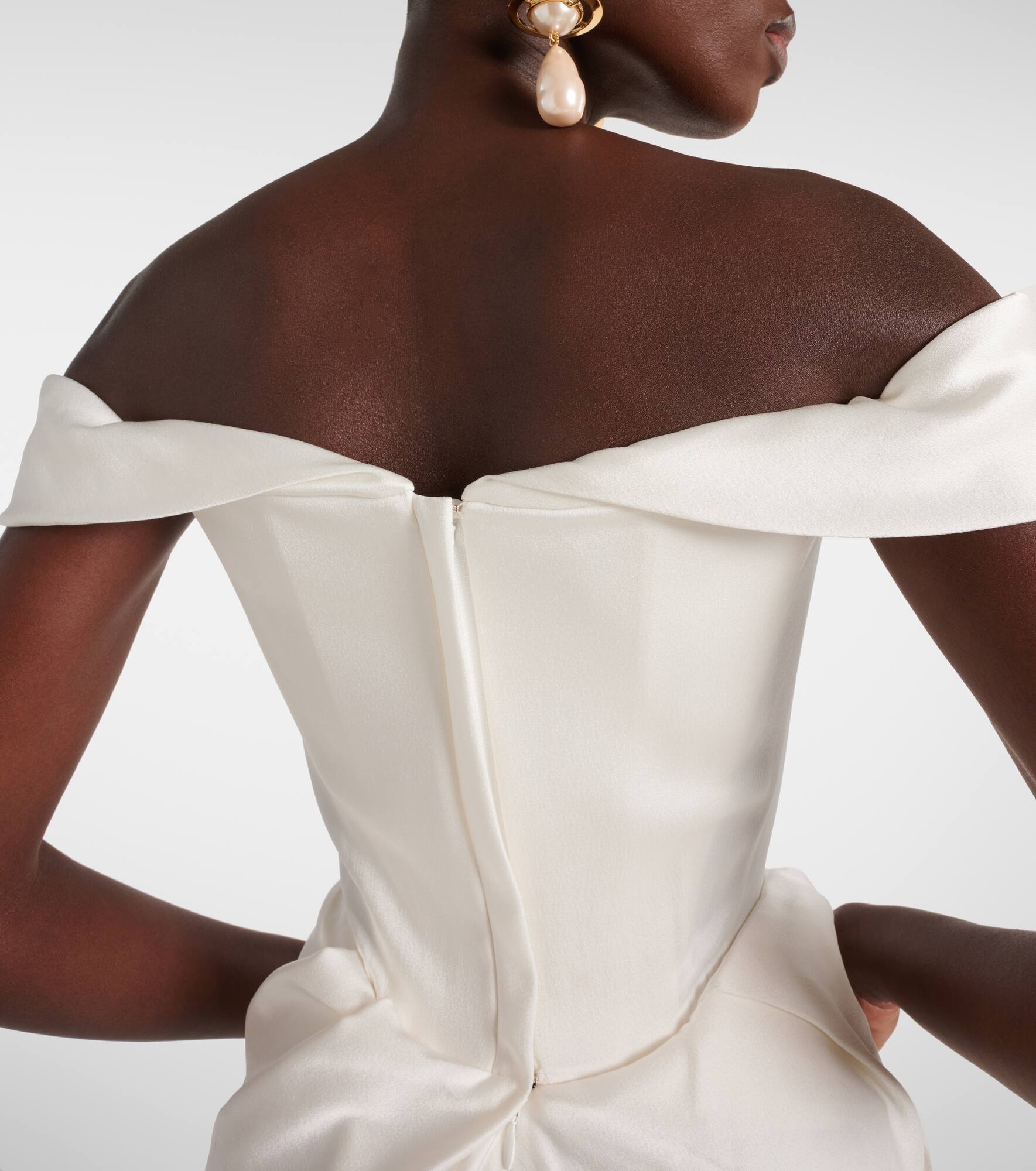 Nova Cora off-shoulder minidress - 6