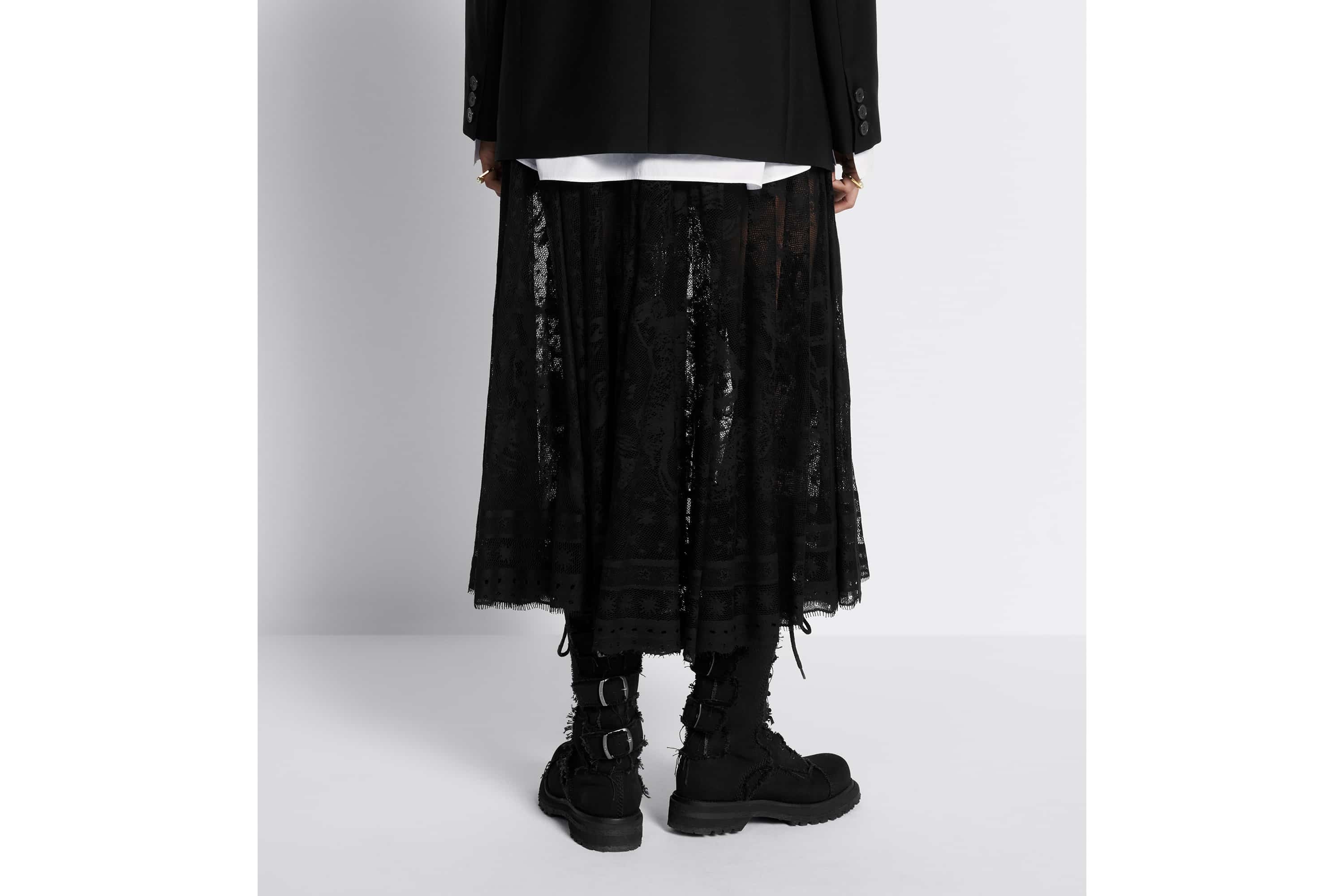 Flared Mid-Length Skirt - 7