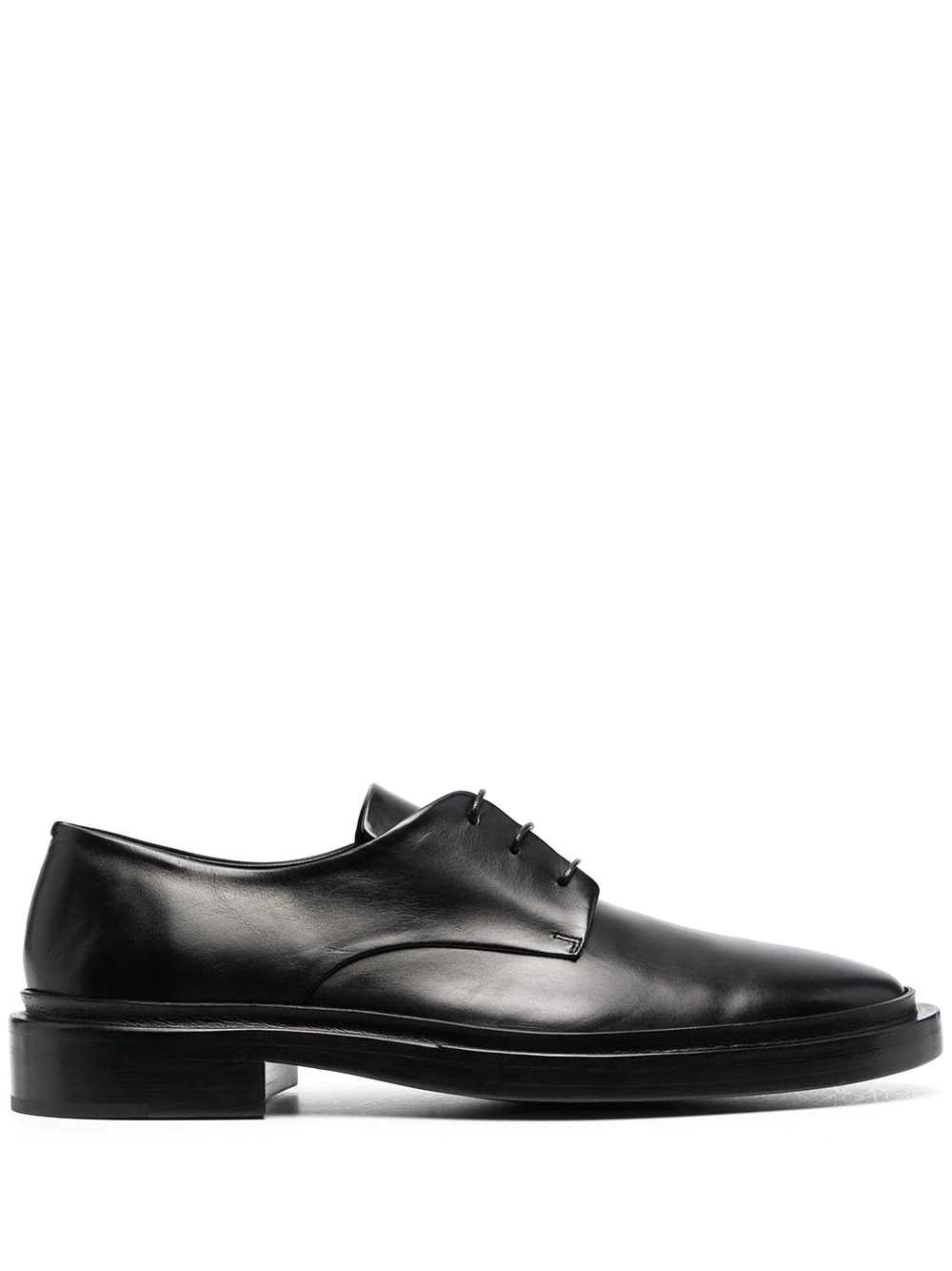 leather derby shoes - 1