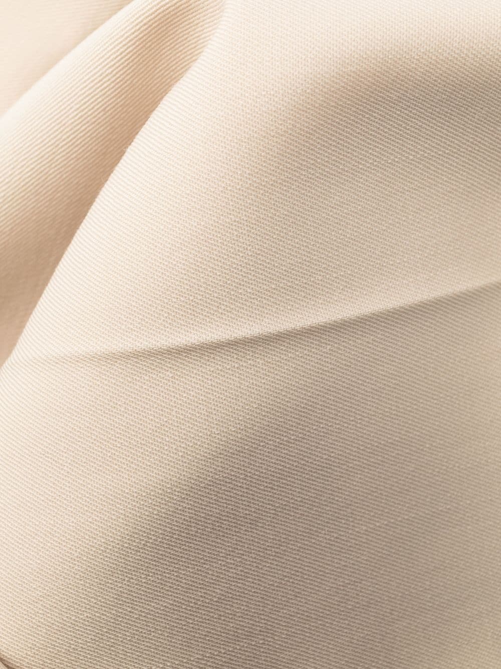 tailored flared stretch-wool trousers - 6