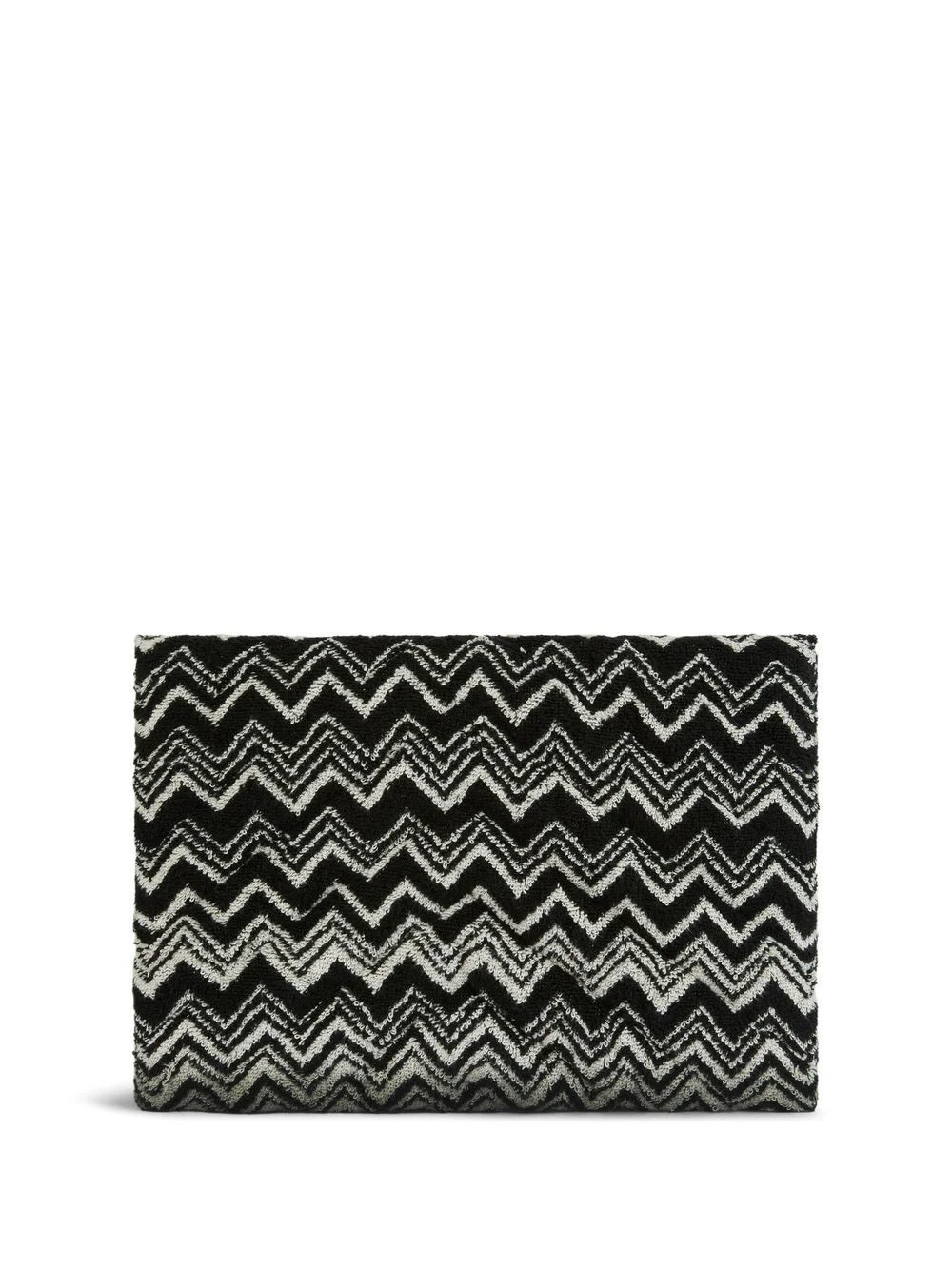 Keith zigzag-print document holder - 1