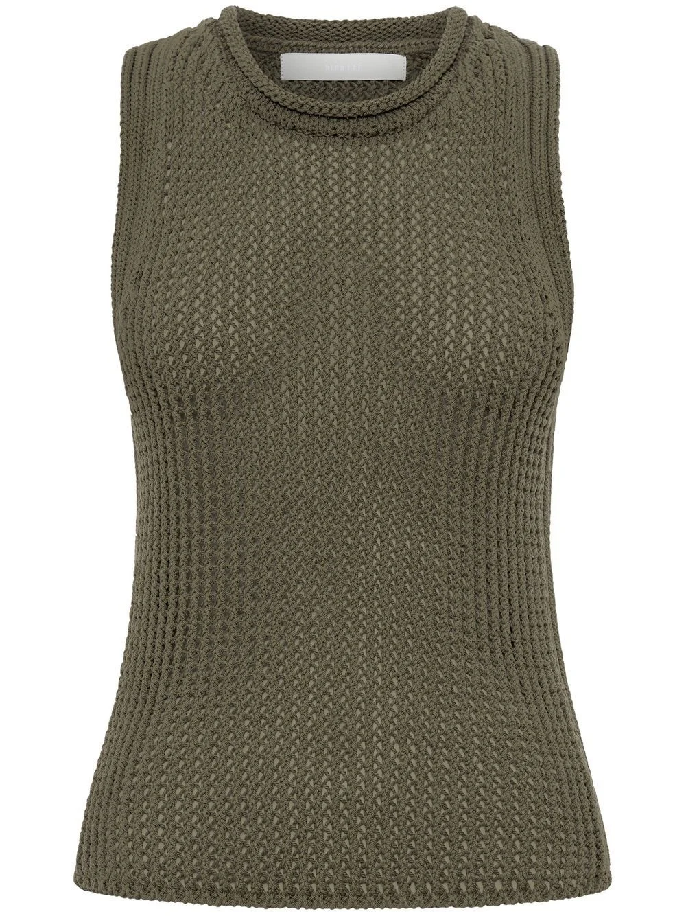 Grid Mesh tank top - 1