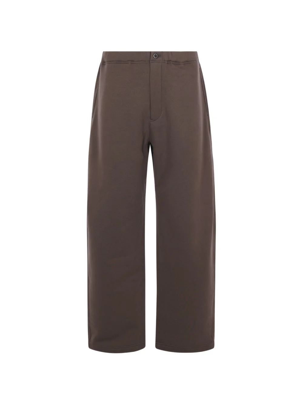 wide-leg drawstring trousers - 1