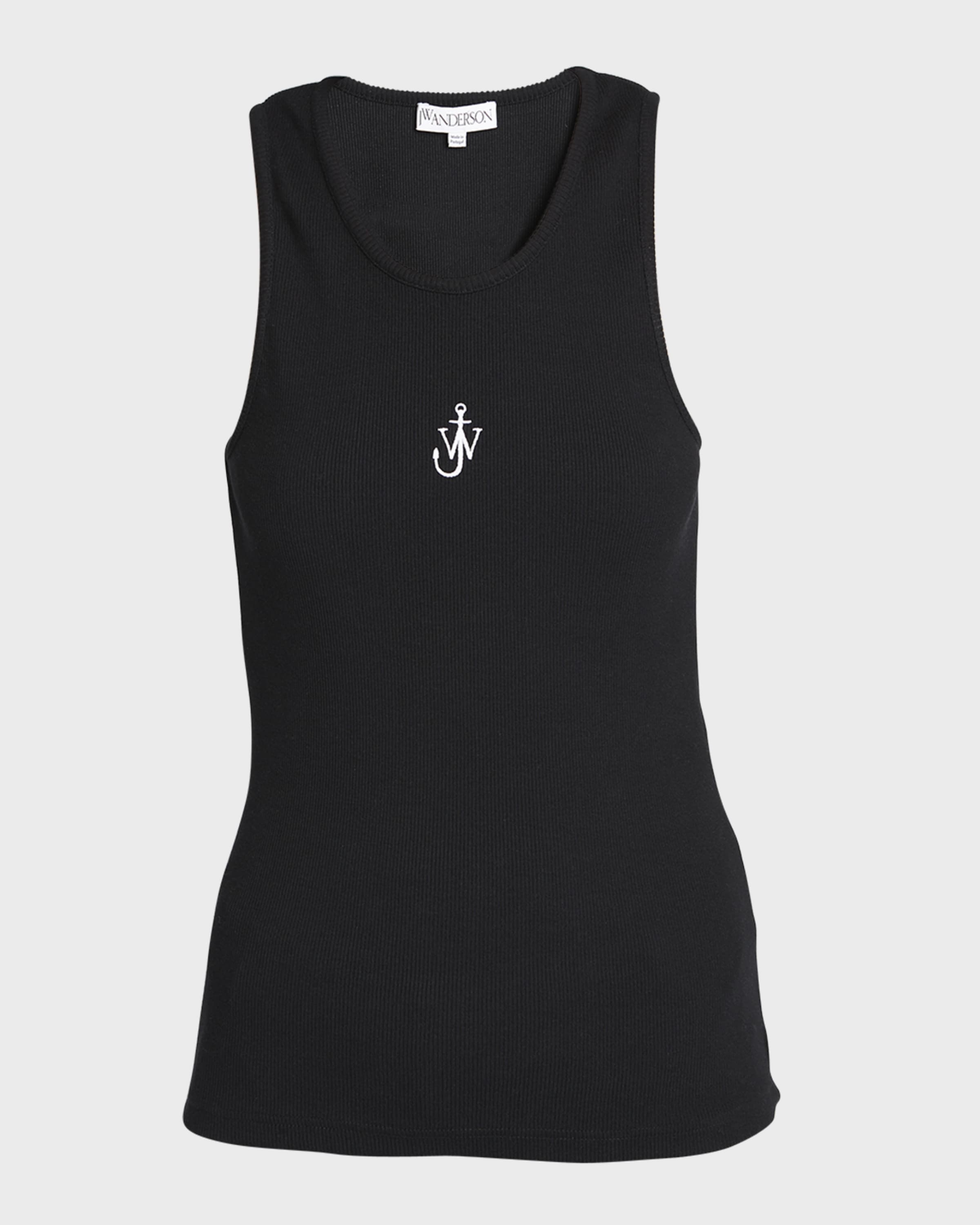 Anchor Logo Embroidered Tank Top - 1