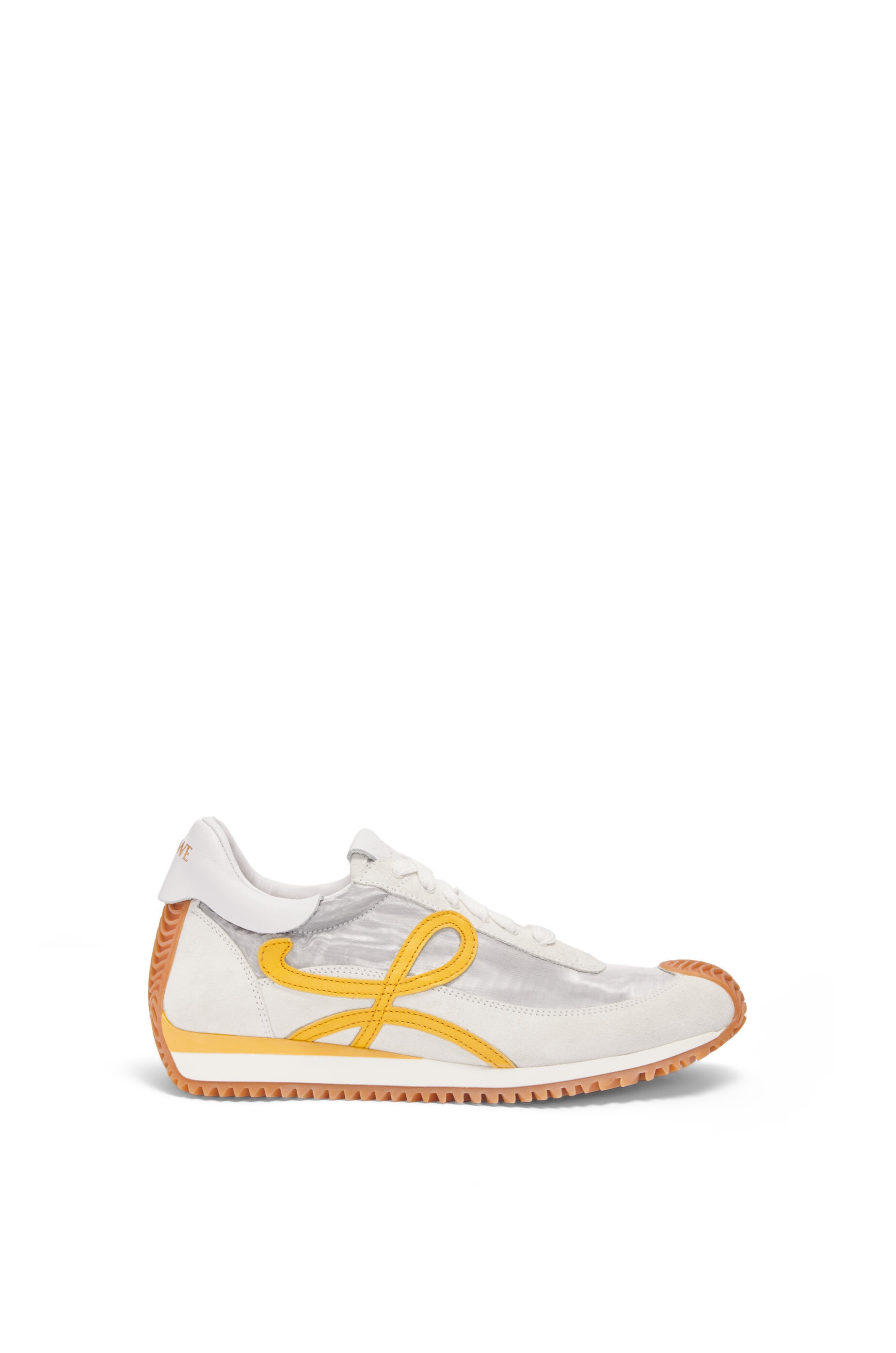 Flow runner in technical mesh and suede - 1