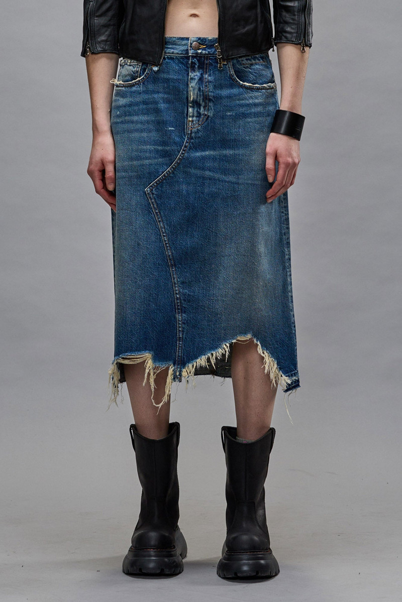 JESSE SKIRT - GARNET BLUE 4