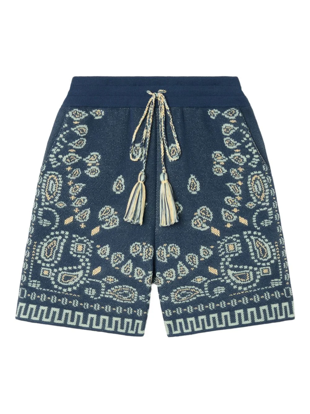 paisley-pattern shorts - 1