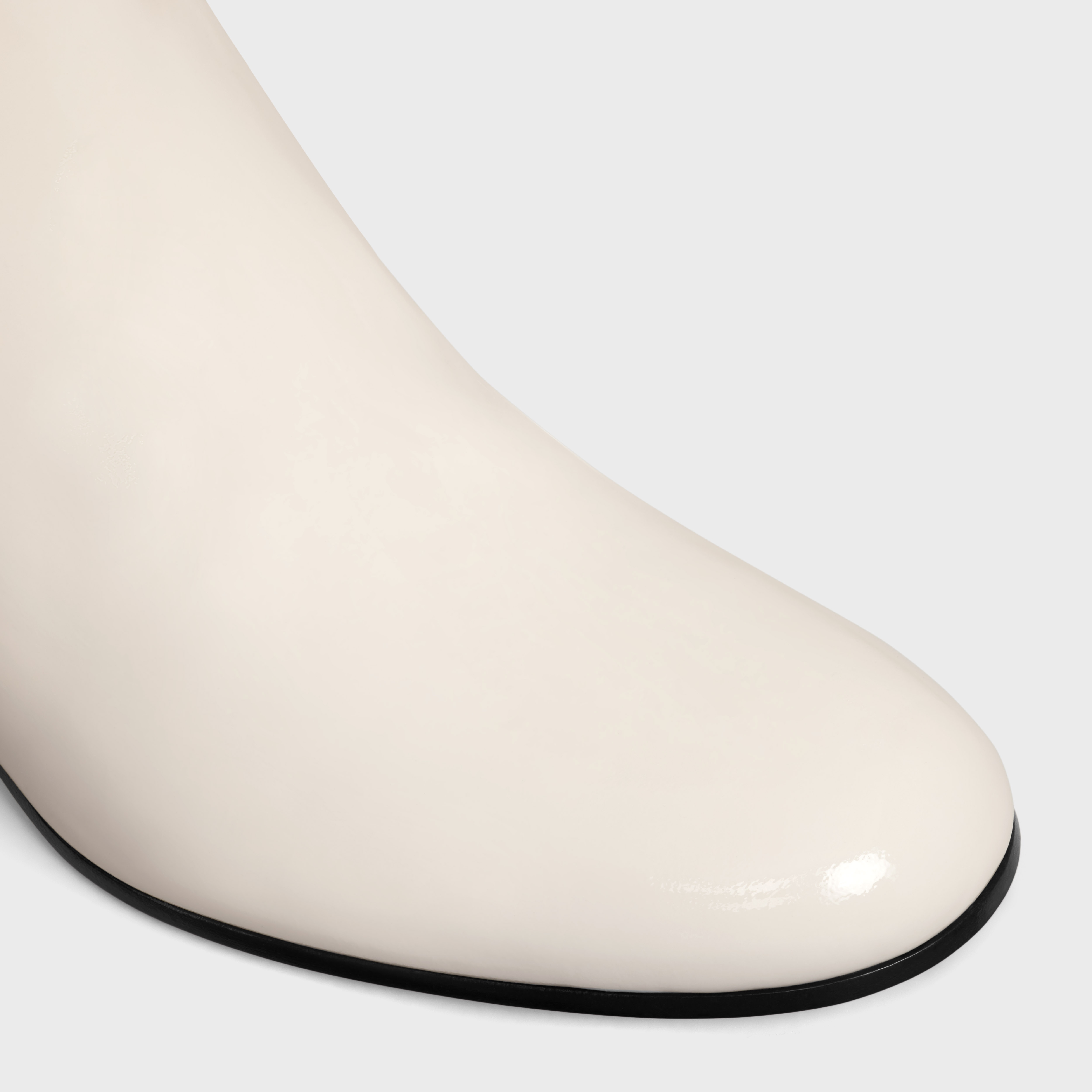 LES BOTTES CELINE TRIOMPHE HIGH BOOT in PATENT CALFSKIN - 4