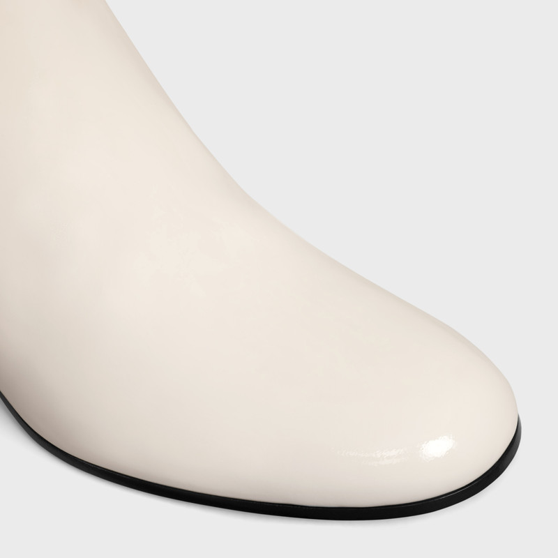 LES BOTTES CELINE TRIOMPHE HIGH BOOT in PATENT CALFSKIN 4