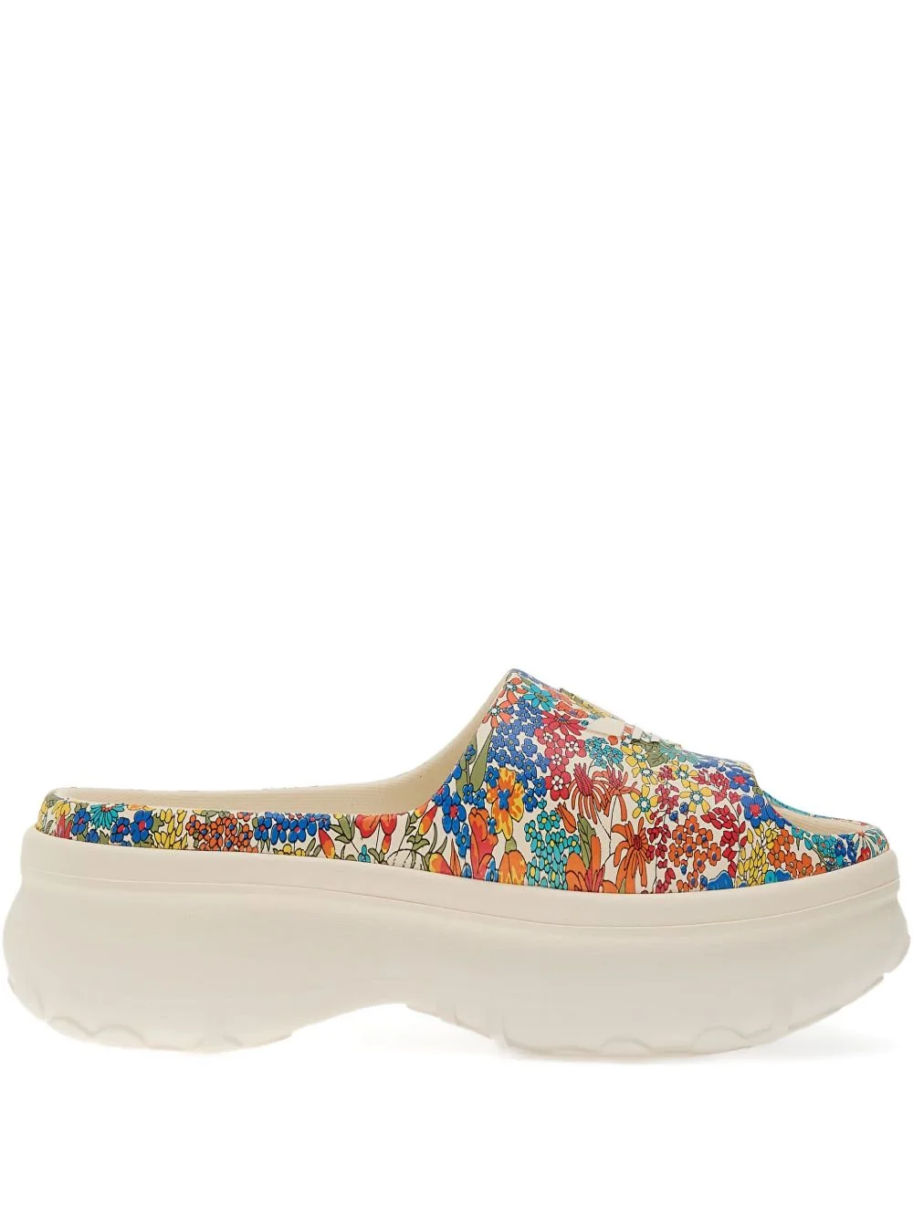 x Liberty London Adifom floral-print slides - 1