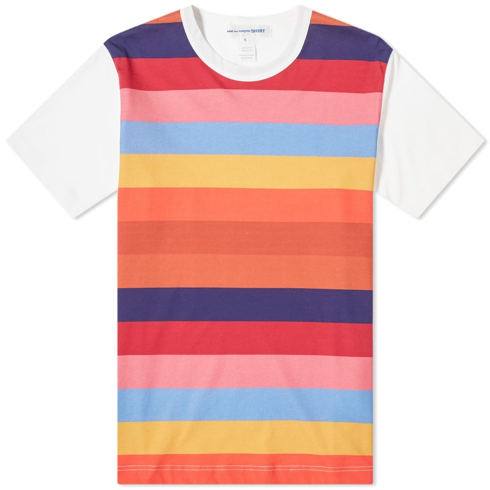 Comme des Garcons SHIRT Stripe Tee - 1