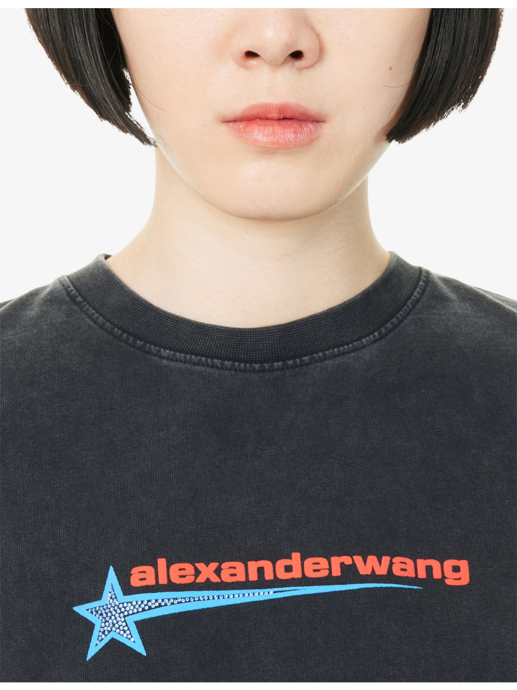 Shrunken Round-Neck Cotton-Jersey T-Shirt - 5