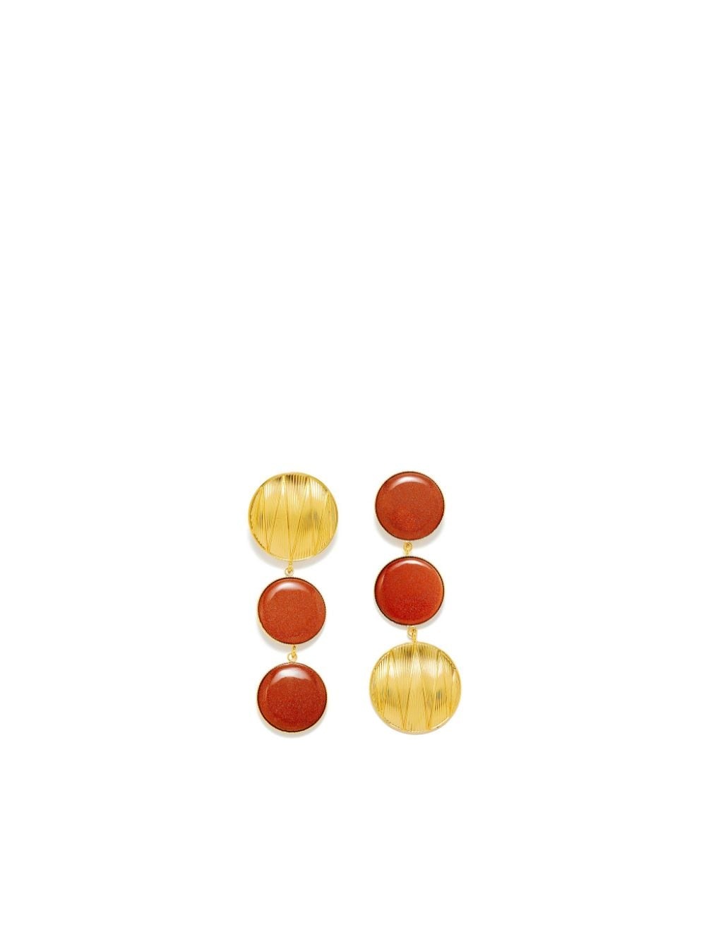 Sonia double-stone earrings - 1