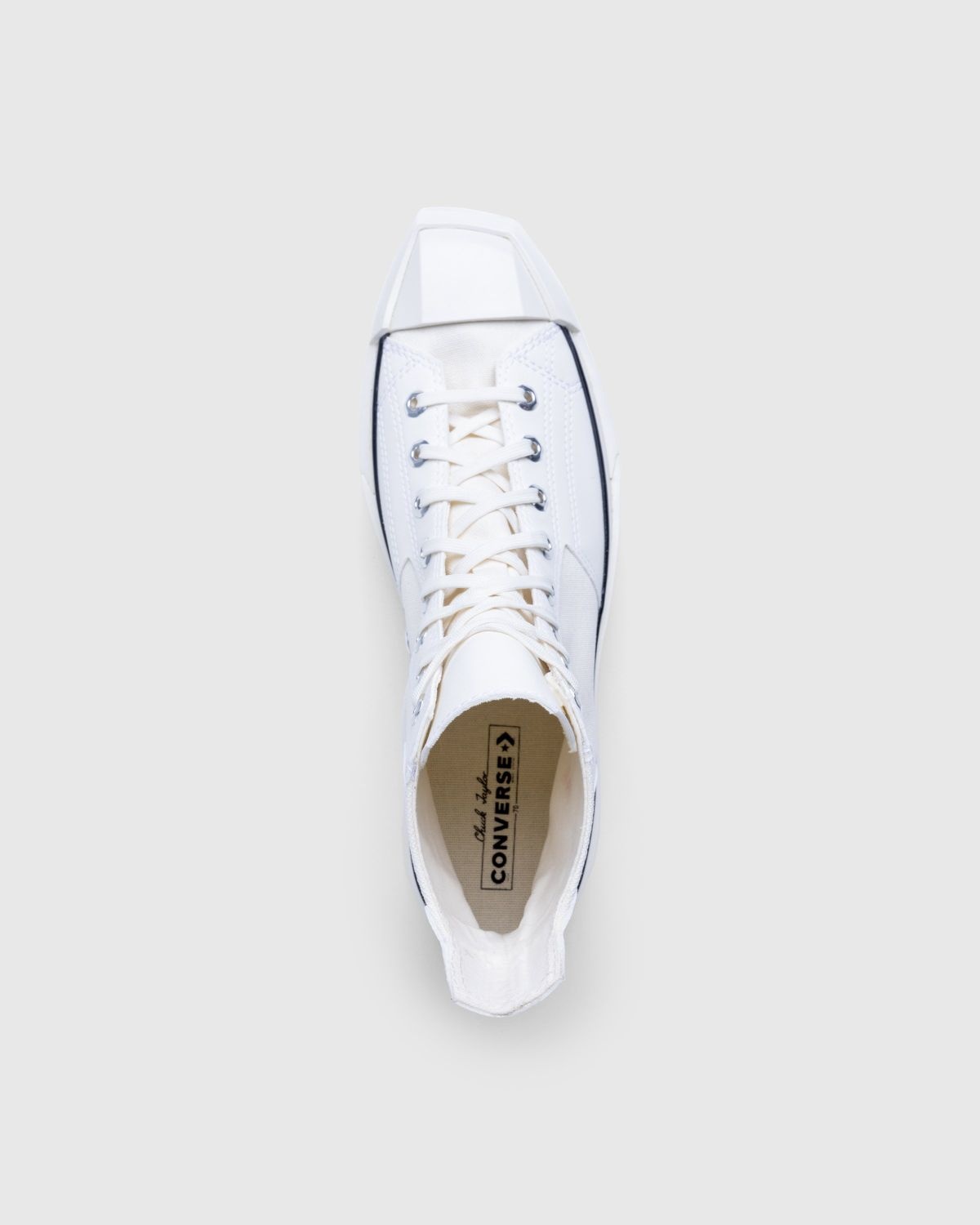 Converse – Chuck 70 De Luxe Squared Hi Egret/Black/Egret - 5