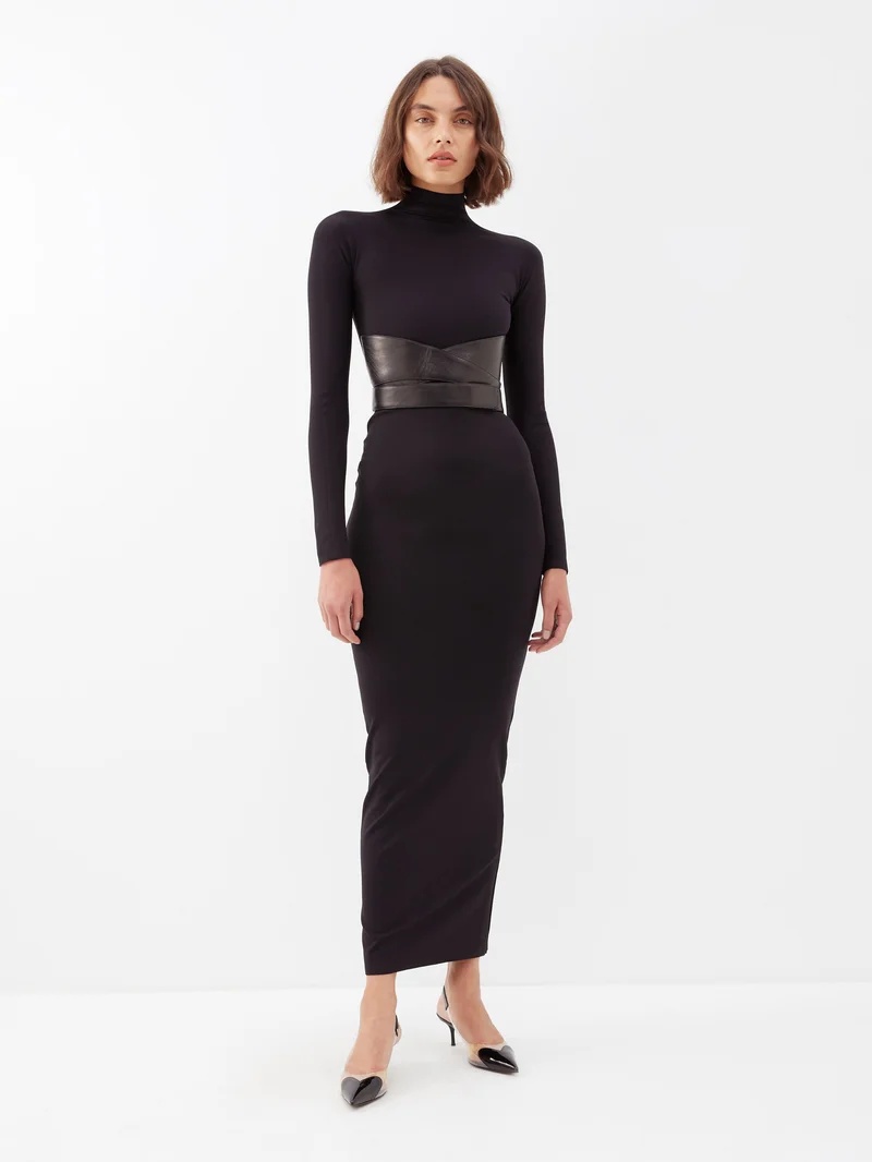 【ALAIA直営店】ROBE SCULPTEE EN MAILLE ALAIA直営店】ROBE A GODETS EN MAILLE (ALAIA/ワンピース
