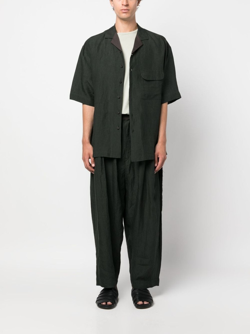 Ziggy Chen oversized short-sleeve shirt outlook