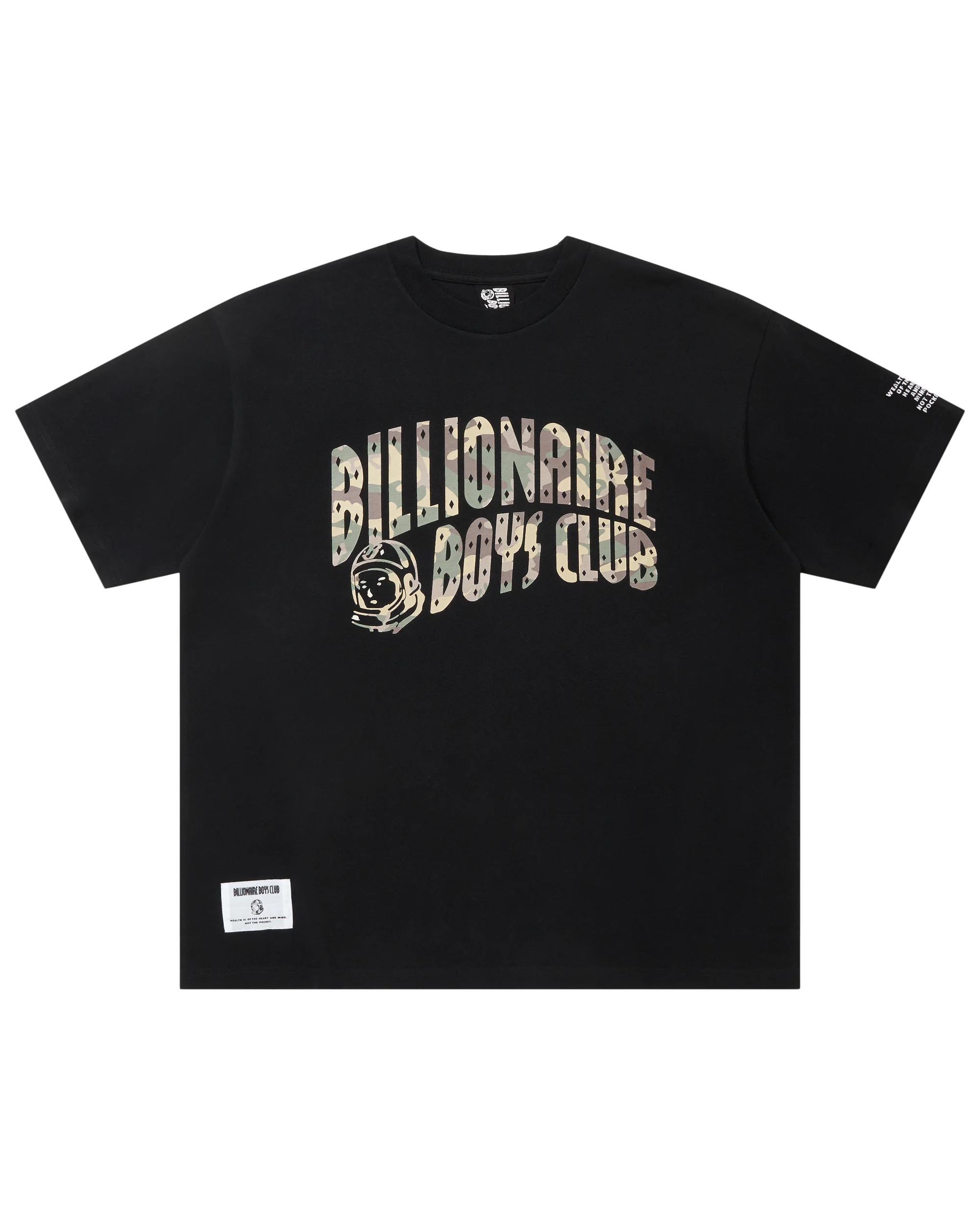 COTTON T-SHIRT B CAMO ARCH LOGO - 1