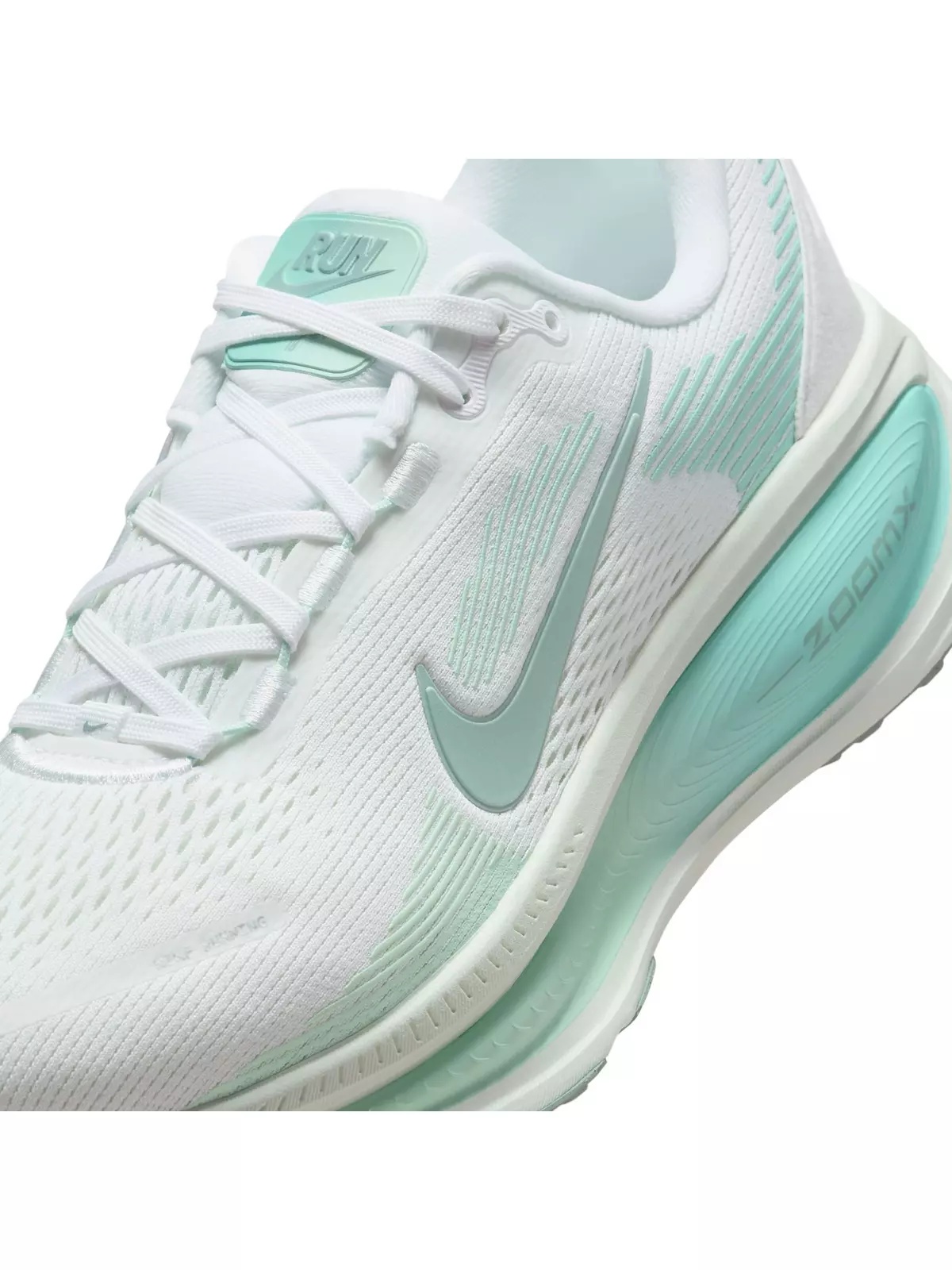 Vomero 18 "White/Cannon/Bleached Turq/Mint Foam" Women's Road Running Shoe - 10