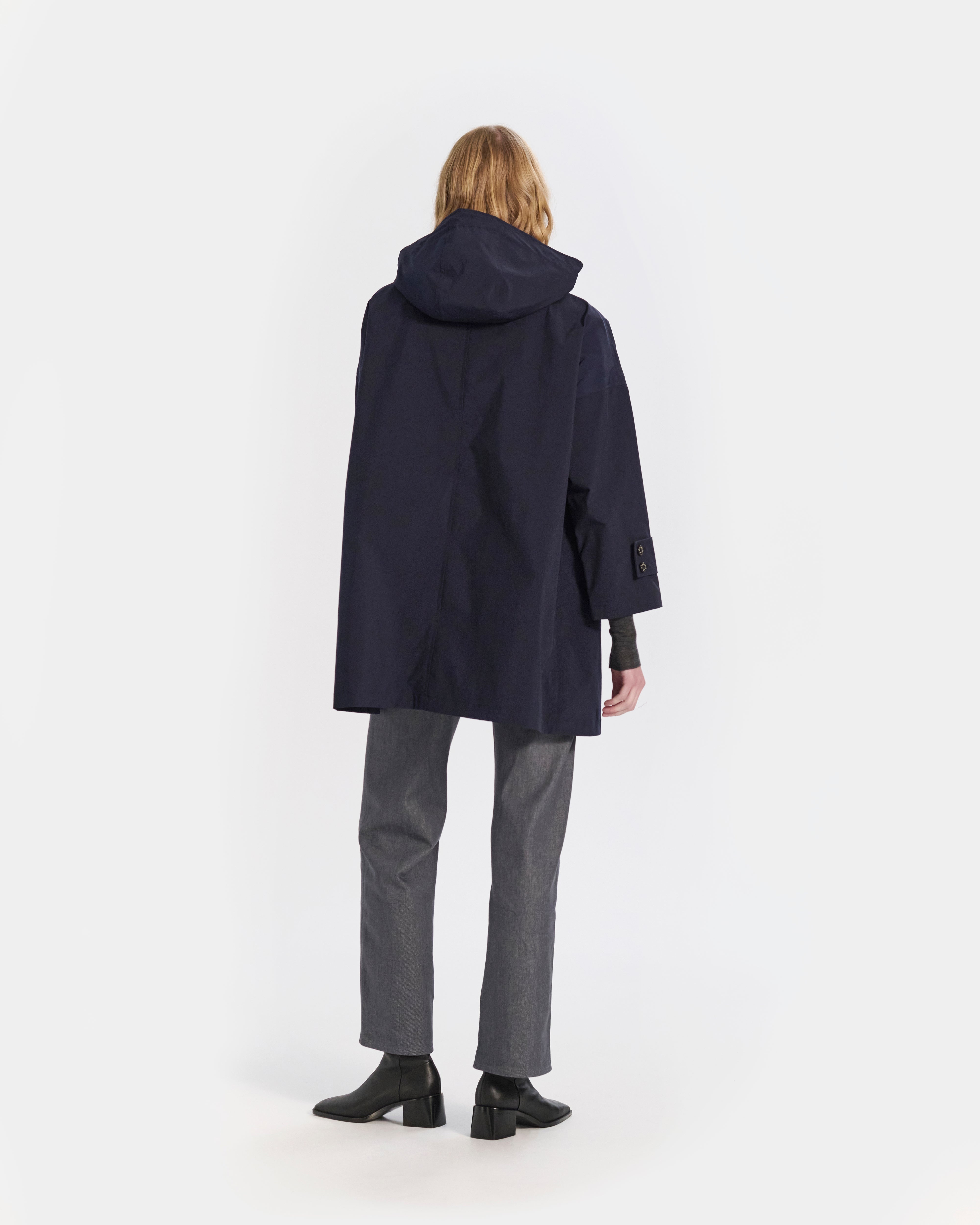 Humbie Hooded Short Coat - 3