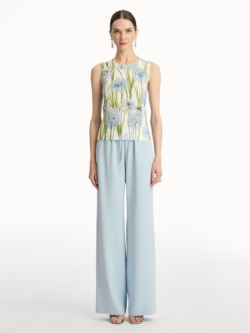 Oscar de la Renta ALLIUM PRINTED TANK outlook