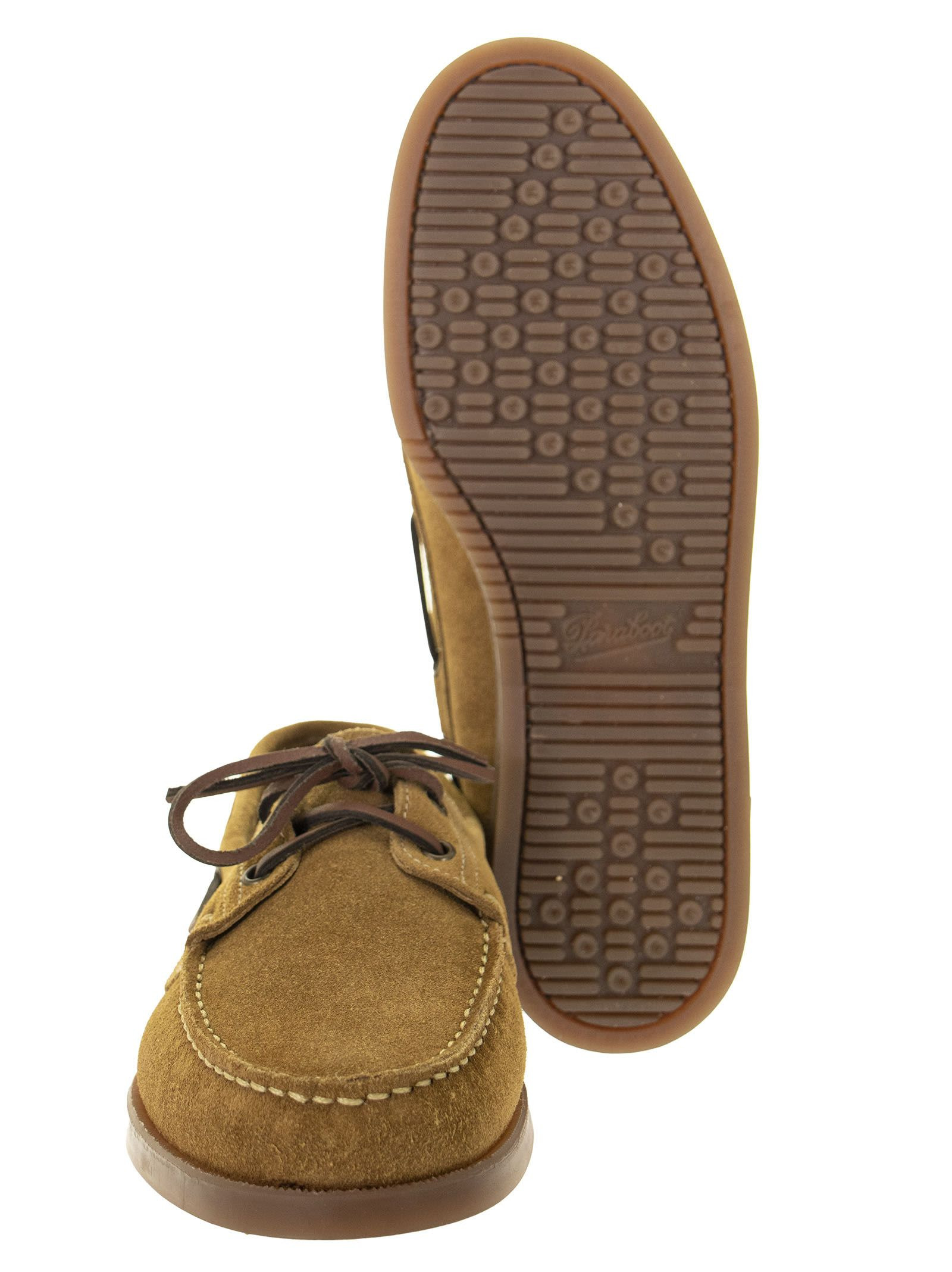 Paraboot Men Barth - Suede Boat Shoes - 5