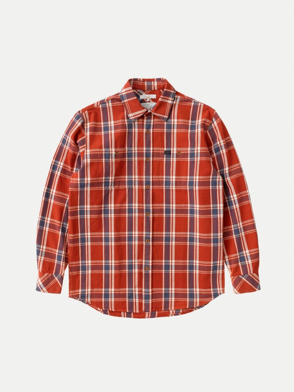 Filip Basket Plaid Red - 1