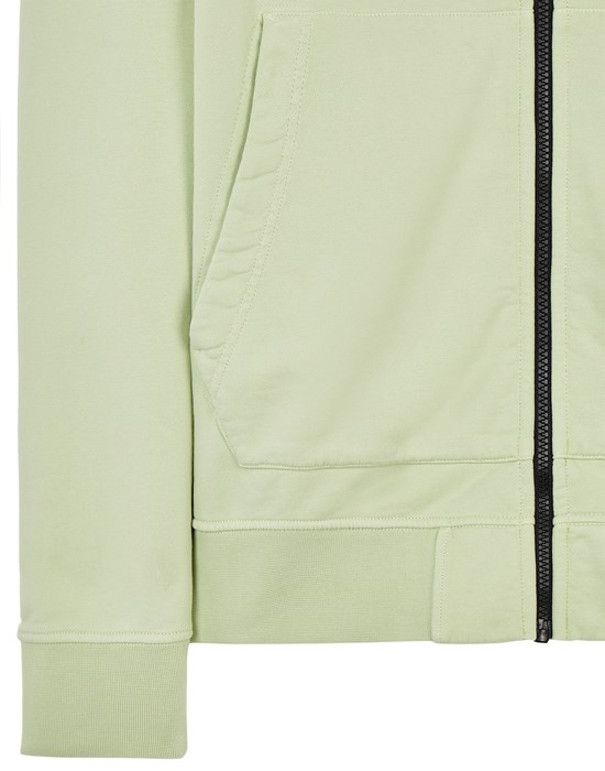 64351 GARMENT-DYED_COTTON FLEECE  LIGHT GREEN - 4