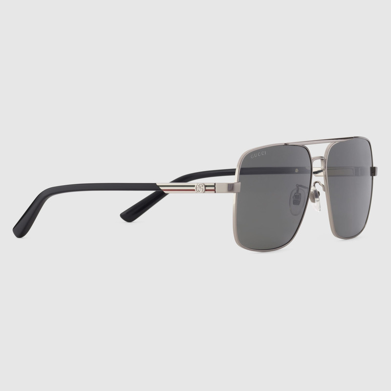 GUCCI Navigator frame sunglasses outlook