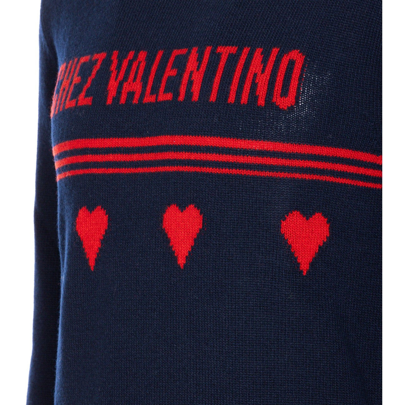 Valentino Garavani Men Chez Valentino Jacquard Motif Sweater - 3