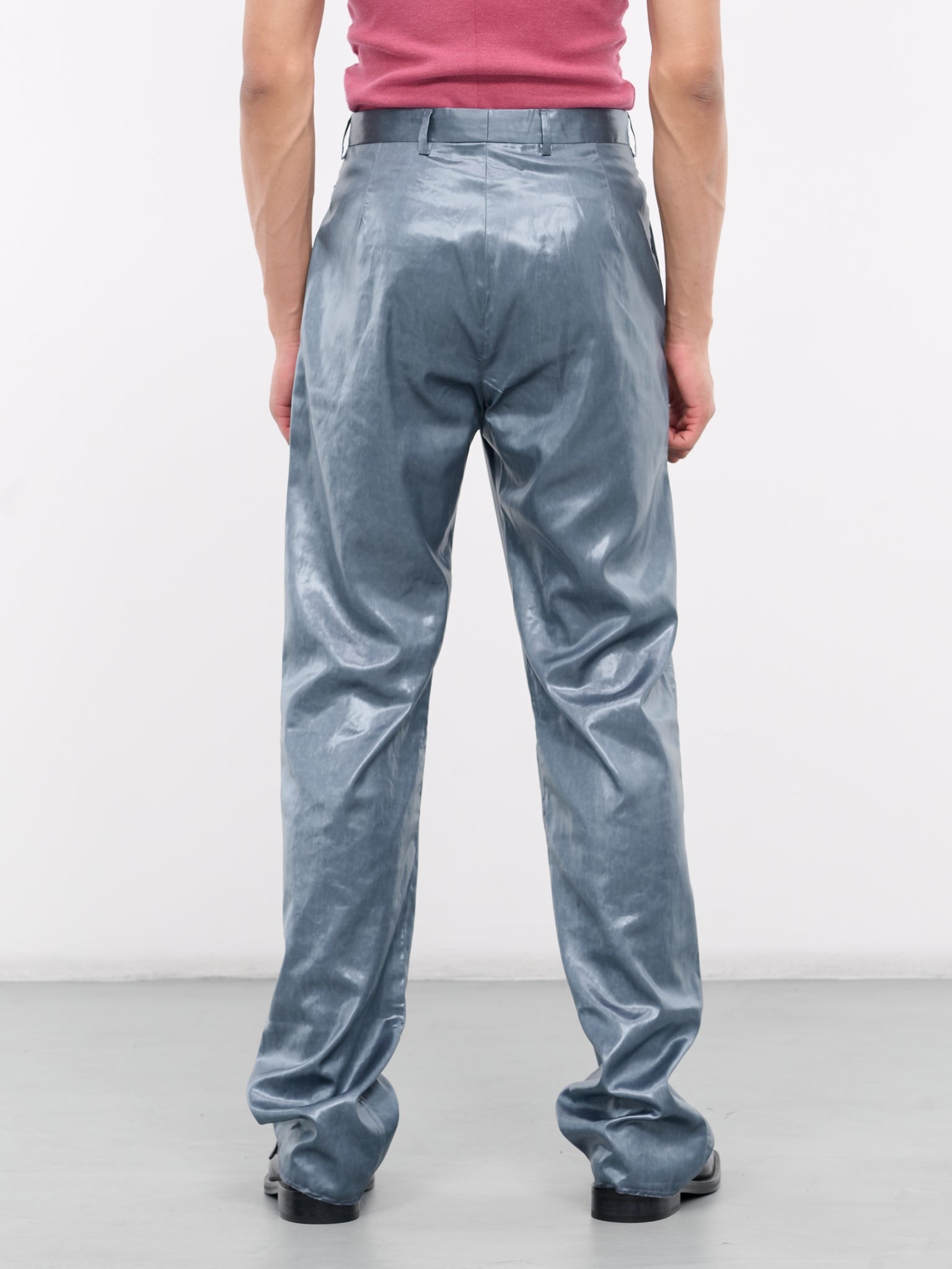 Narrow Front Trousers - 3