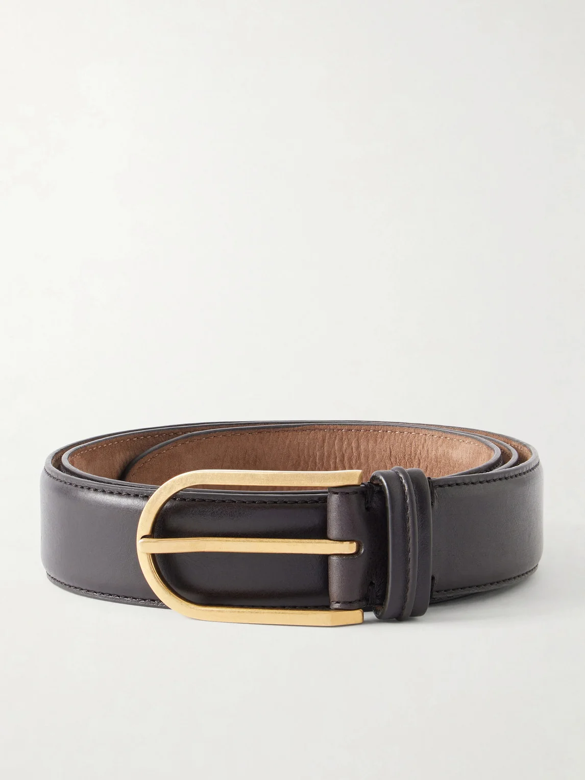 3.2cm Leather Belt - 1