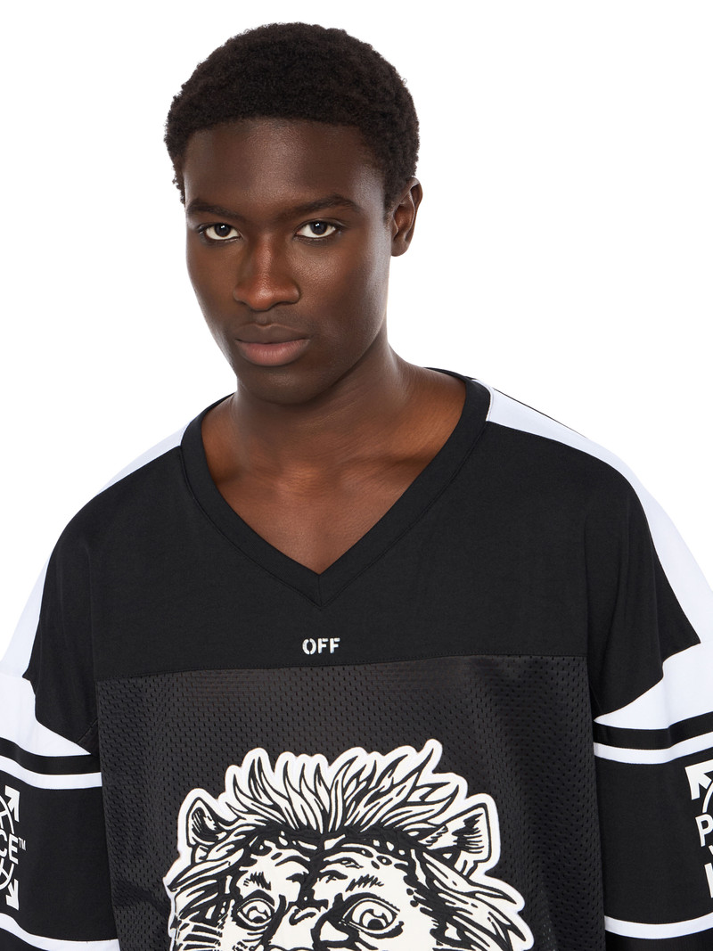 Lion Mesh Football Tee 5