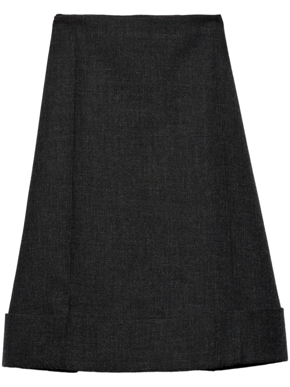 Prada Women Gonna Midi In Stuoia Old - 1