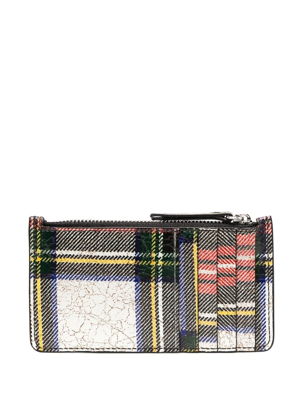 tartan pattern purse - 2