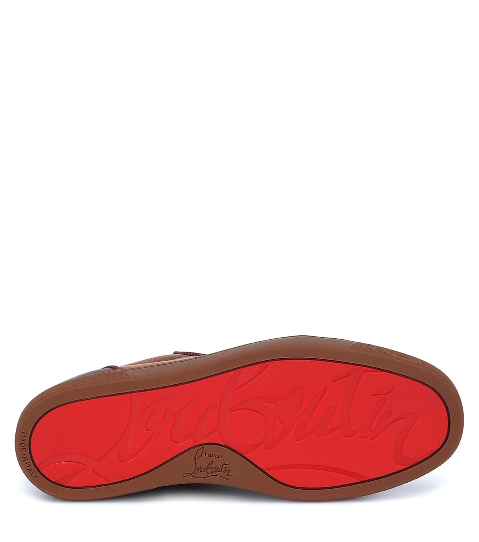 Louis Junior silk-satin sneakers - 7