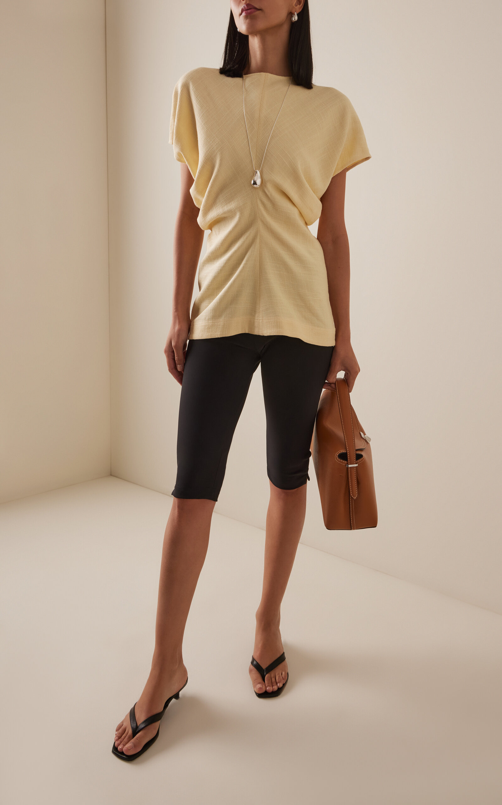 Slouch Waist Top yellow - 3