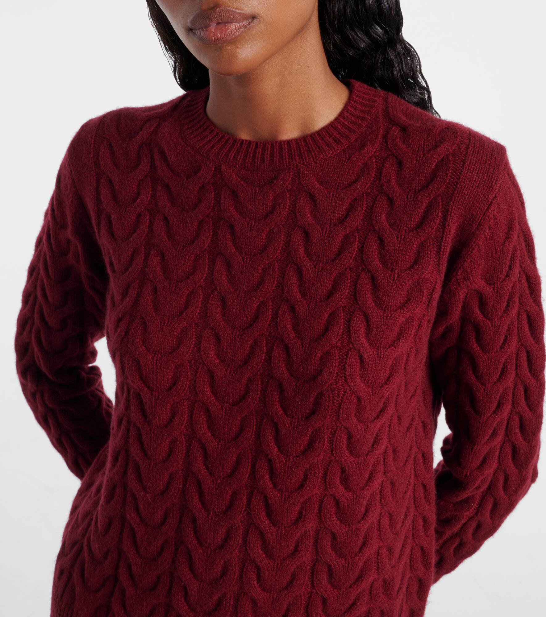 Aramis cable-knit cashmere sweater - 4