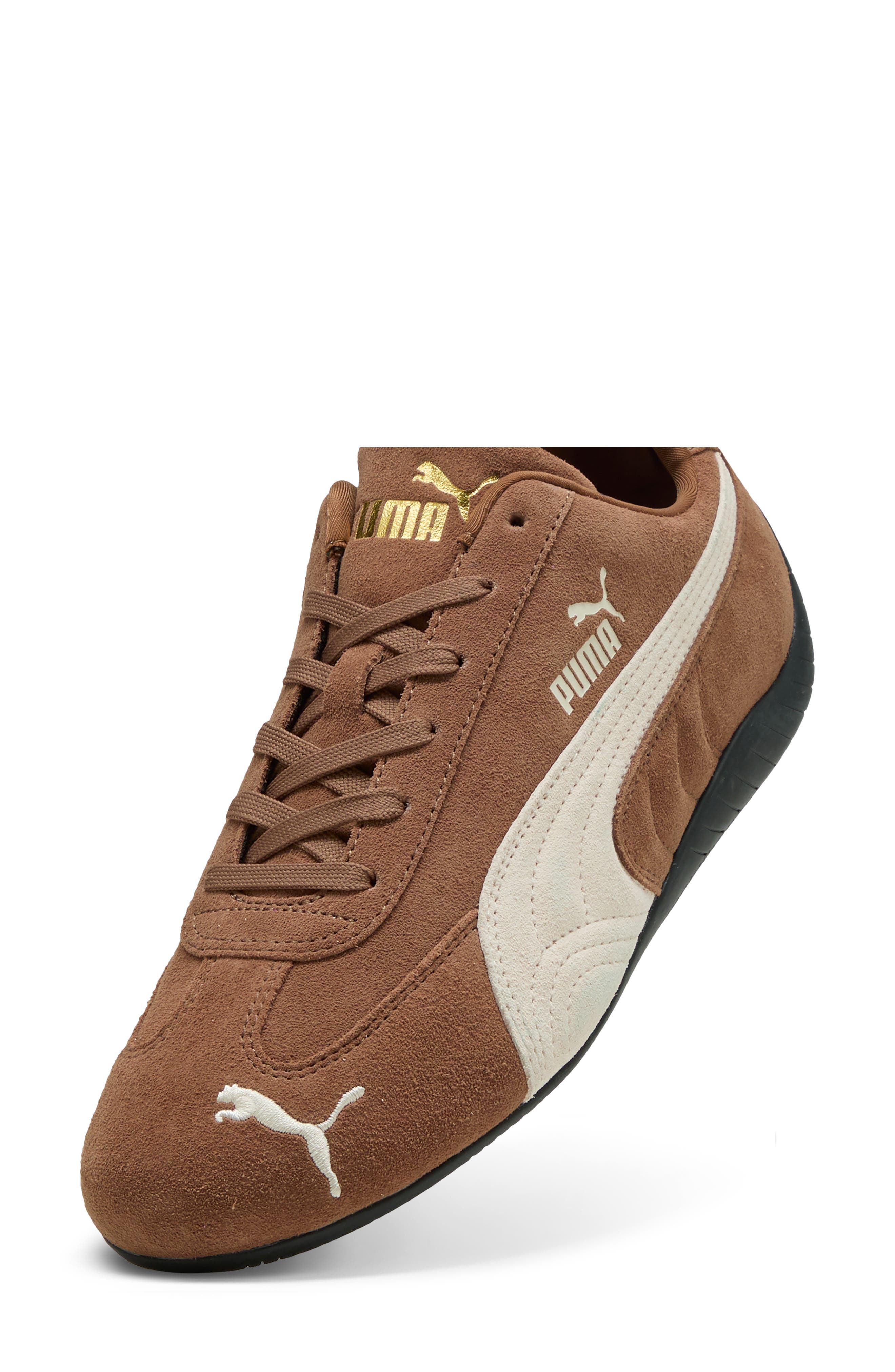 PUMA Speedcat OG Sneaker in Haute Coffee-Frosted Ivory at Nordstrom - 6