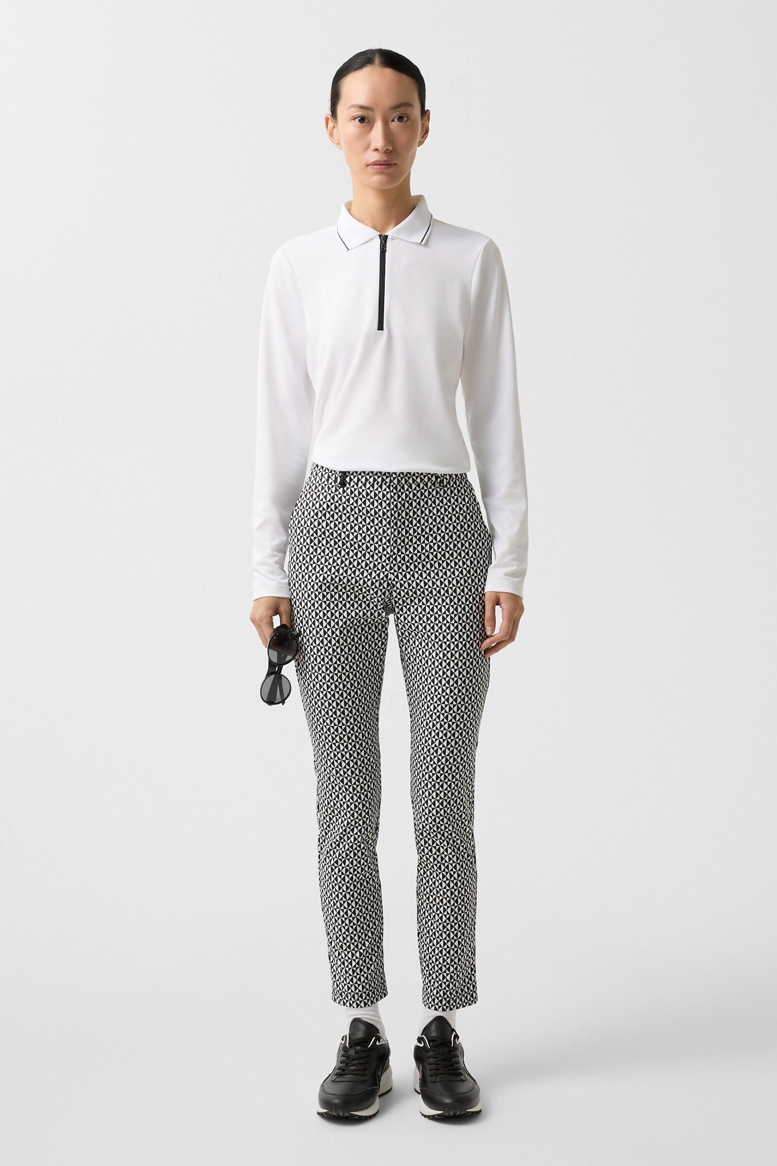 Nessi functional pants in Black/white - 4