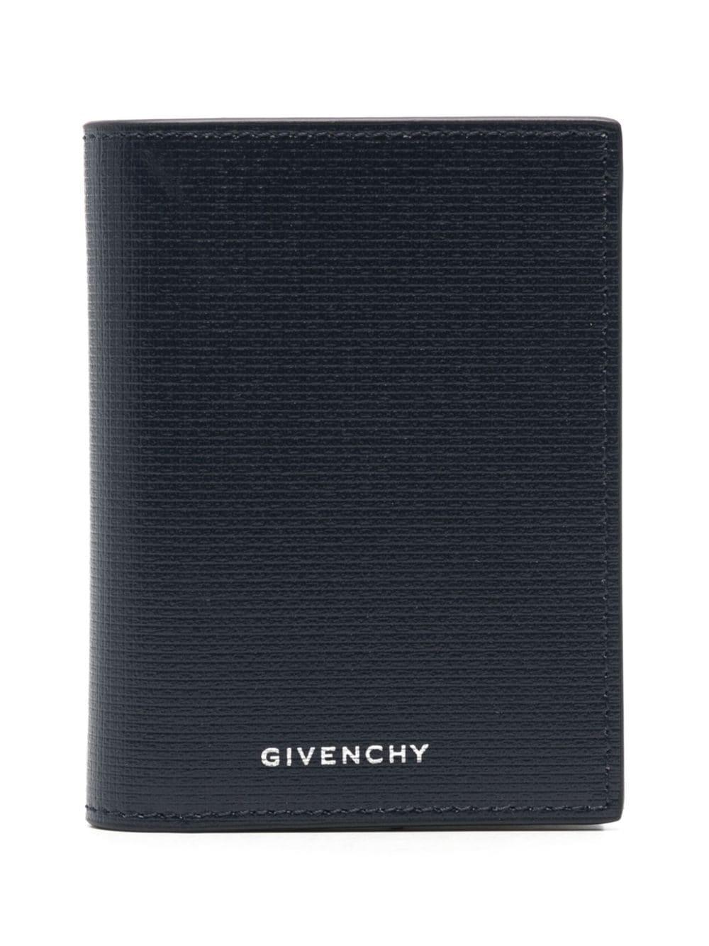 4G-embossed leather wallet - 1