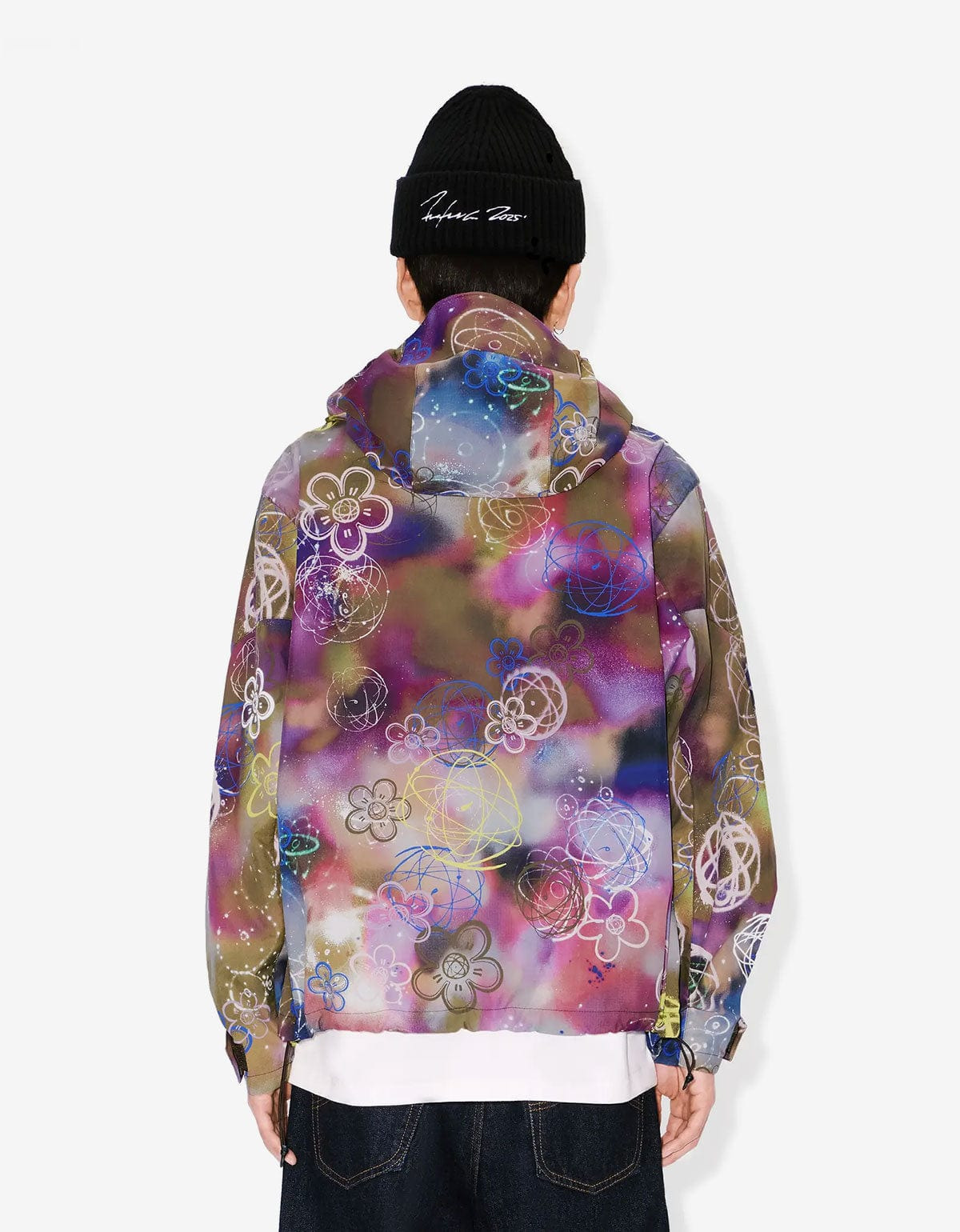 Kenzo x Futura 2000 Khaki Short Windbreaker - 4
