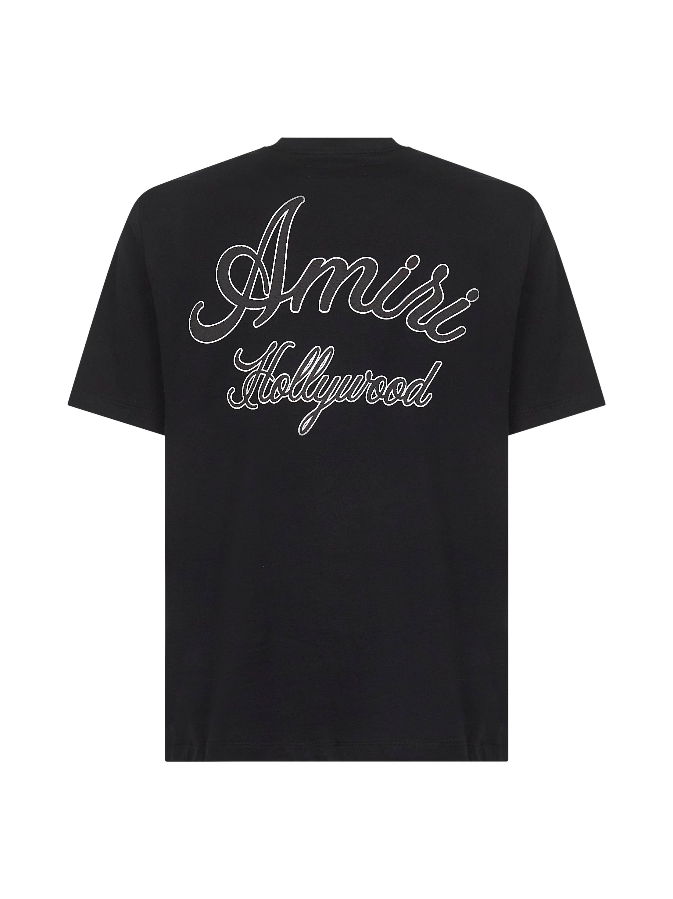 Amiri Men Black Jersey Amiri Hollywood T-Shirt - 2