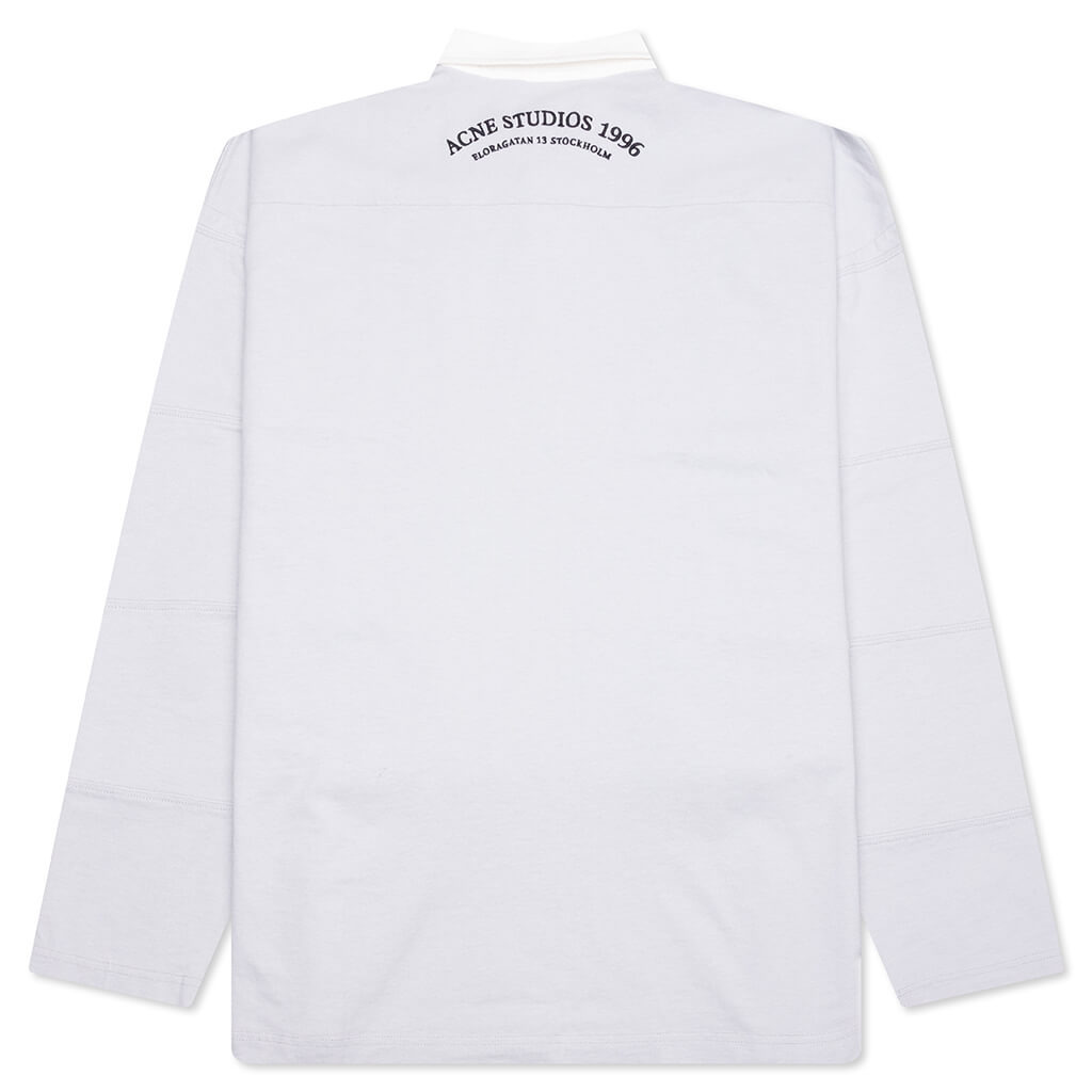 FLORAGATAN ARTWORK POLO - COLD GREY - 2