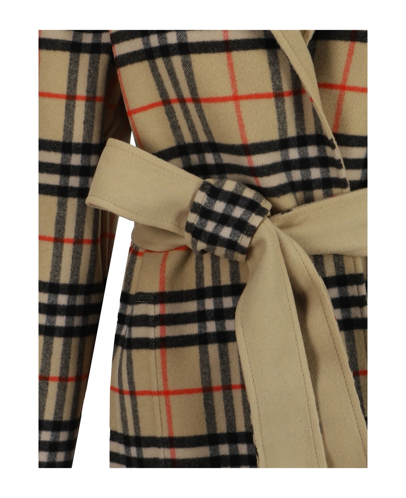 Breasted Reversible Coat - 4