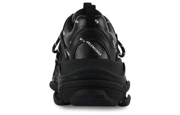 (WMNS) Balenciaga Triple S Sneaker 'Black Logo' 524039W2FA11090 - 4