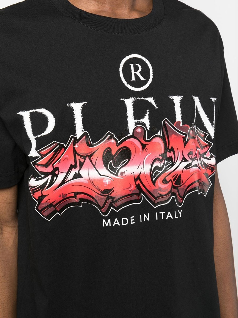 logo-print short-sleeve T-shirt 5
